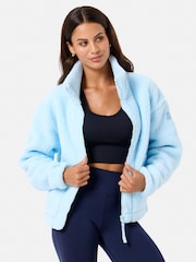 Gym + Coffee Blue Industry High Collar Jacket - Image 1 of 6