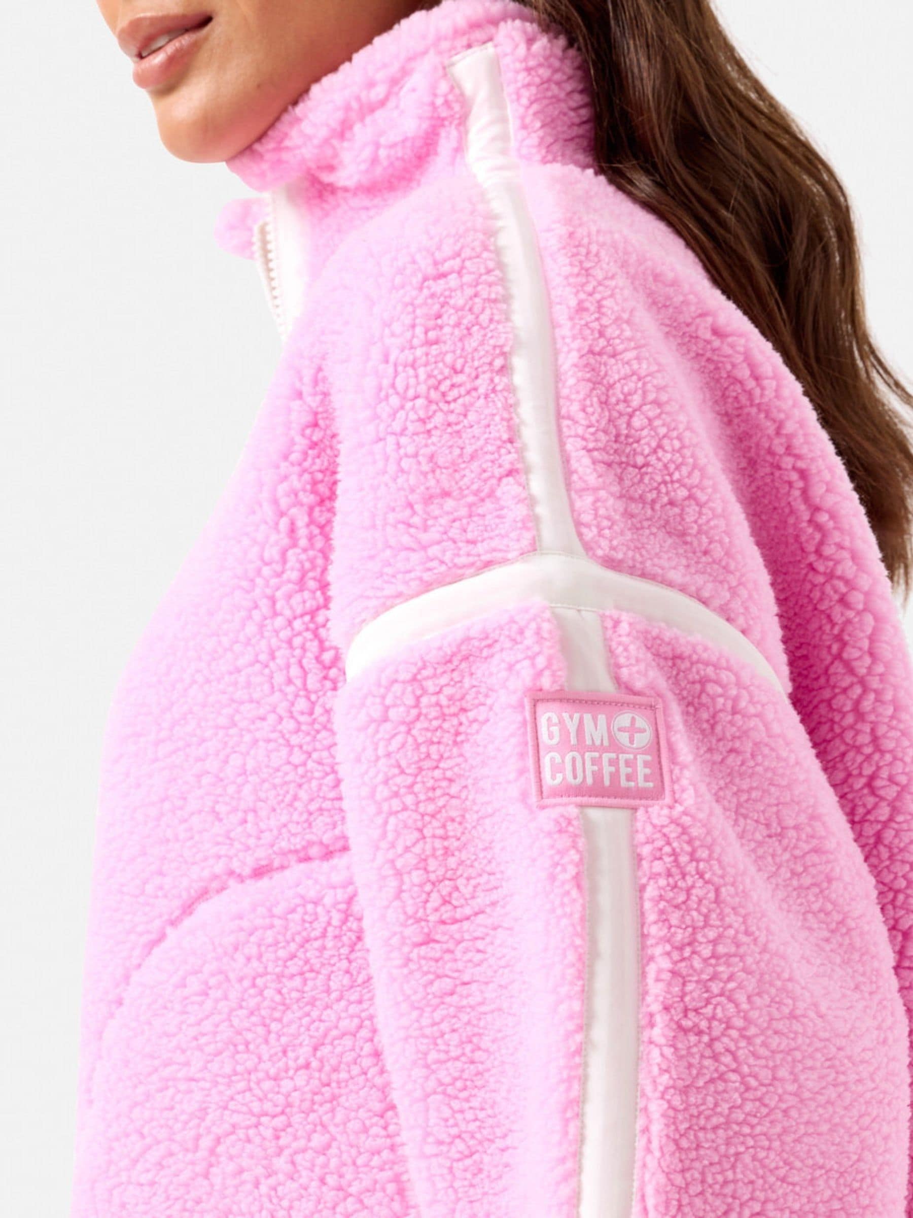 é sport line half zip sweat baby pink Classic Fleece Oversized Half Zip Sweatshirt