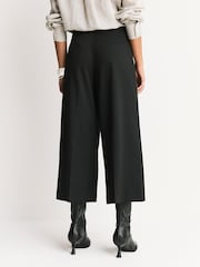Black Tailored Culottes - Image 4 of 8