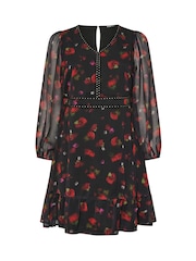 Vestido com fita cravejada Yours Curve - Imagem 6 de 6