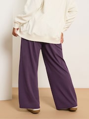 Roxa - Leggings Yours Curve de perna larga - Imagem 3 de 5