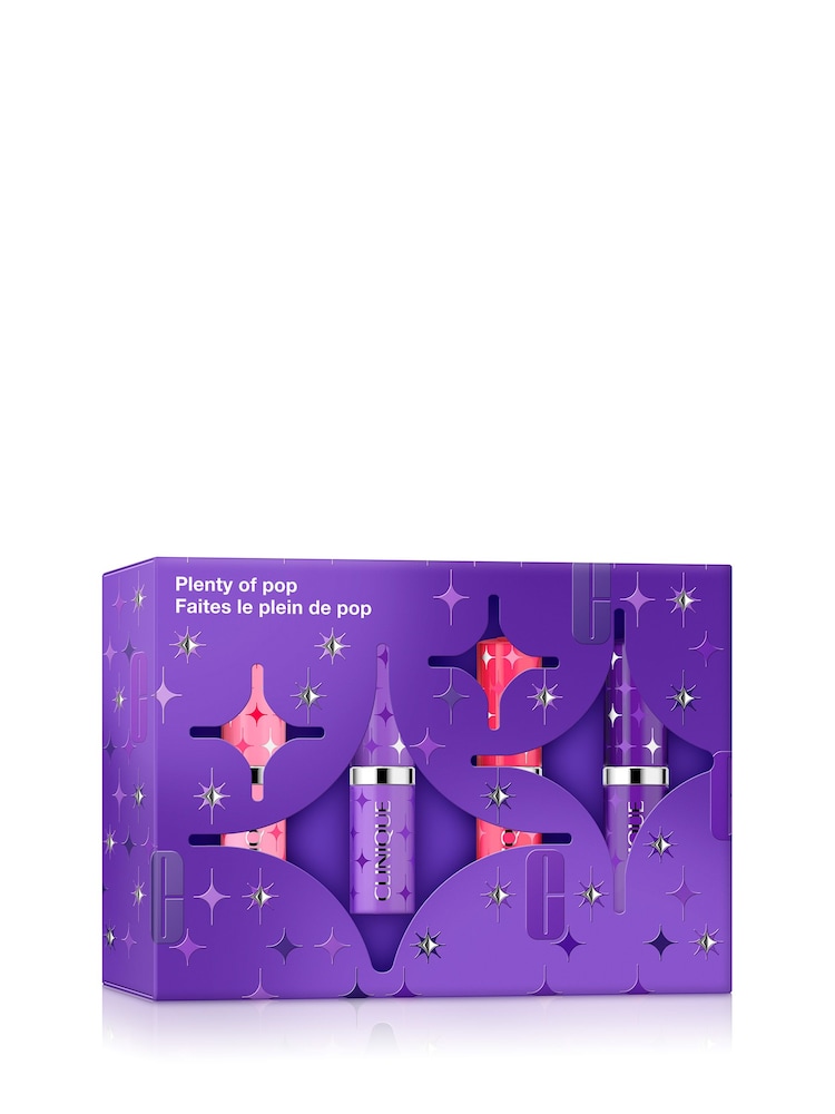 Clinique Plenty of Pop: Pop Longwear Set (Worth over £103) - Image 1 of 7 Clinique Plenty of Pop: Pop Longwear Set (Worth over £103) - Image 1 of 7