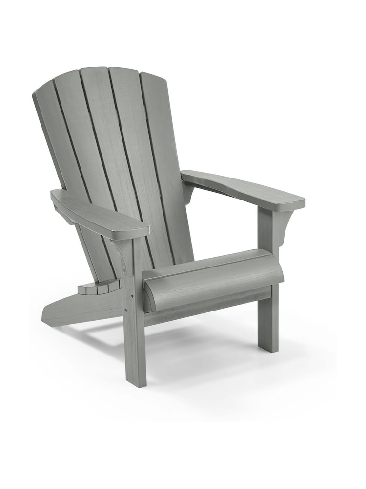 Keter Graphite Troy Adirondack Chair - Image 1 of 6