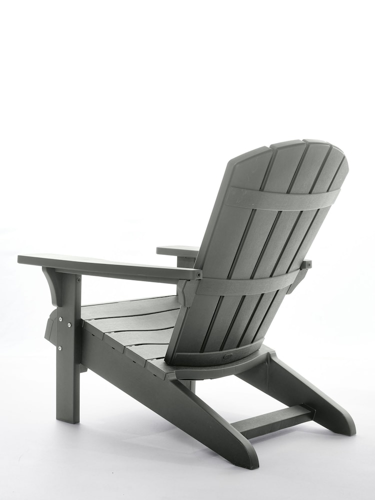 Keter Graphite Troy Adirondack Chair - Image 2 of 6