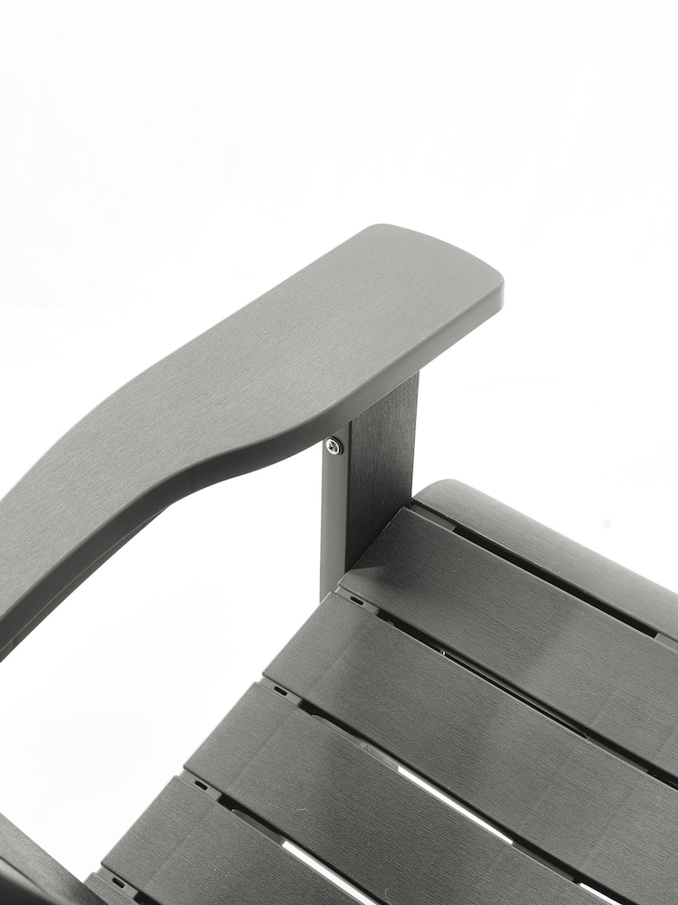 Keter Graphite Troy Adirondack Chair - Image 6 of 6