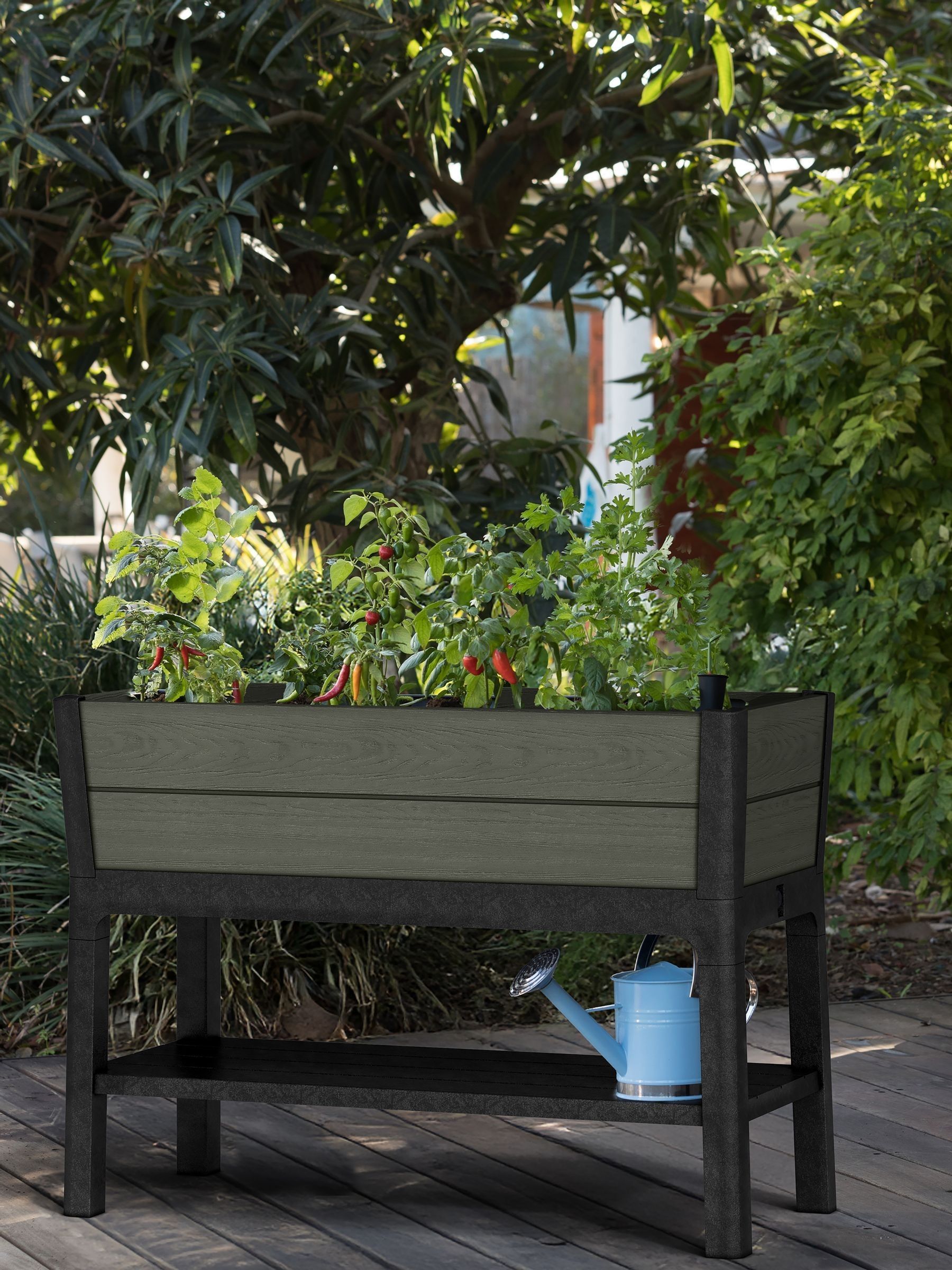Keter Darwin Green Raised Garden Bed 1.5 X 3.7Ft - Image 3