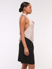 Abercrombie & Fitch Linen Blend Bermuda Shorts - Image 2 of 6