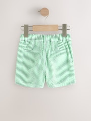 Green/White Stripe Chino Shorts (3mths-7yrs) - Image 5 of 7