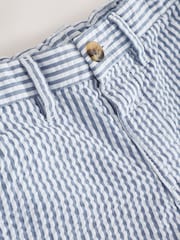 Blue/White Stripe Chino Shorts (3mths-7yrs) - Image 6 of 7