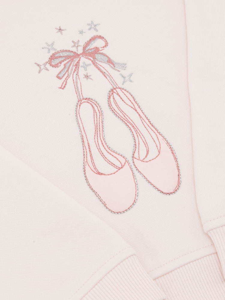 Reiss Pink Eliza Sweatshirt - Image 5 of 5 Reiss Pink Eliza Sweatshirt - Image 5 of 5