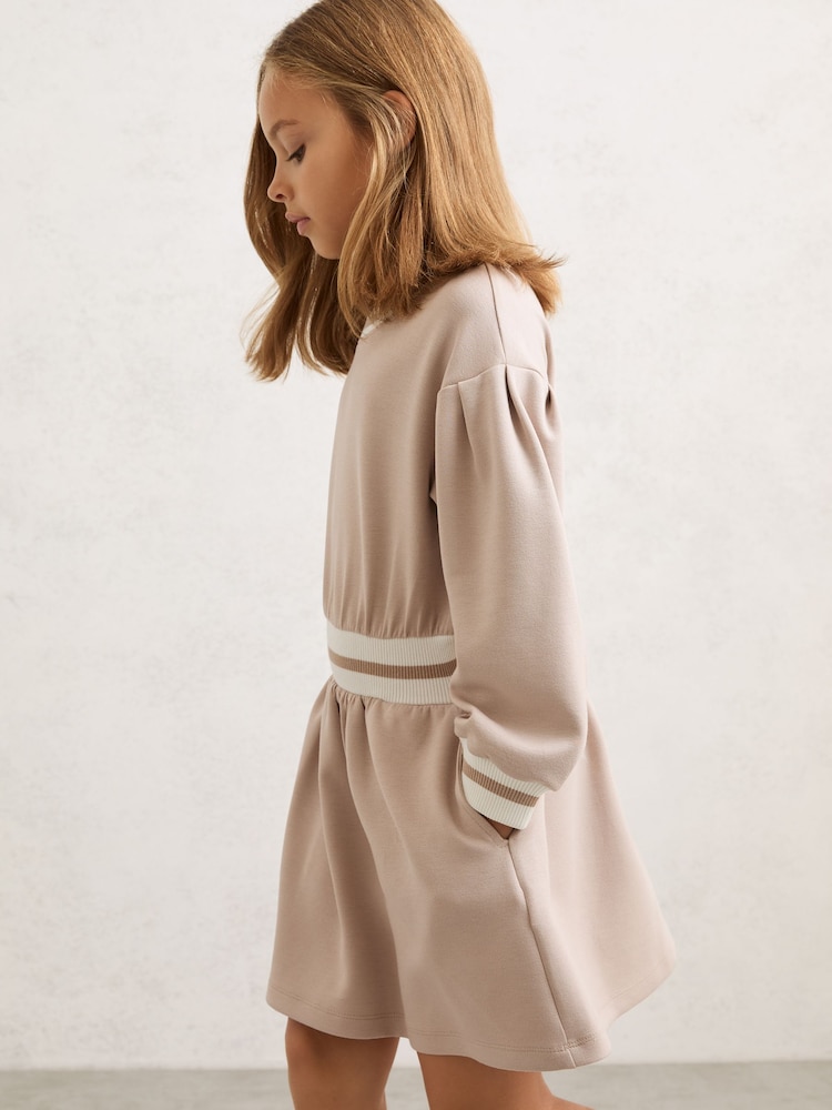 Reiss Neutral Giovanna Dress - Image 1 of 4