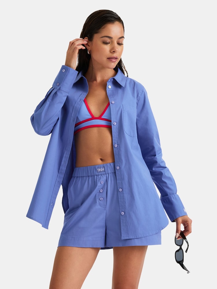 TALA Blue Poplin Shirt - Image 1 of 3