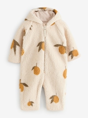 Konges Sløjd Cream Jody Teddy Onesie - Image 1 of 1