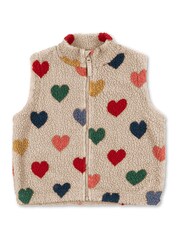 Konges Sløjd Cream Jody Teddy Vest - Image 1 of 1