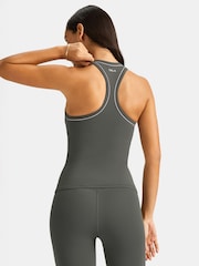 TALA Grey DayFlex Built In Support V-Neck Racer Vest - Image 2 of 3