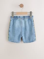 Blue Side Stripe Pull On Loose Shorts (3mths-7yrs) - Image 6 of 8