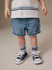 Mid Blue Denim Shorts (3mths-7yrs) - Image 1 of 8