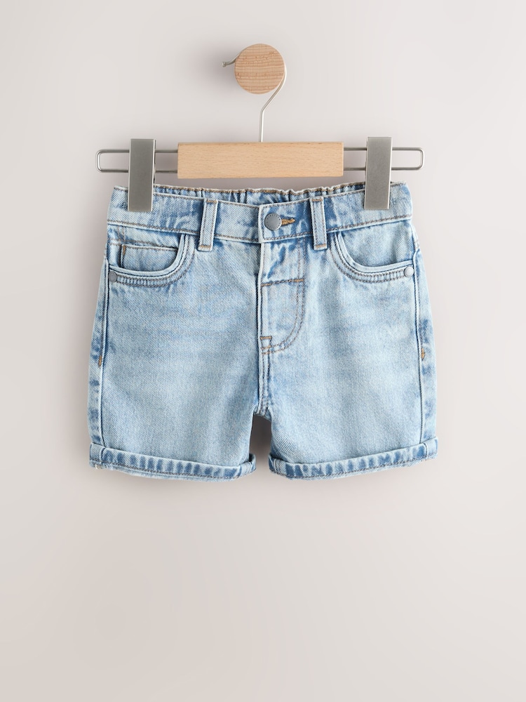 Light Blue Denim Shorts (3mths-7yrs) - Image 1 of 5