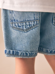 淡藍牛仔褲 - 短褲（ 3個月 - 7歲） - 圖片 11/19