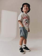 淡藍牛仔褲 - 短褲（ 3個月 - 7歲） - 圖片 12/19