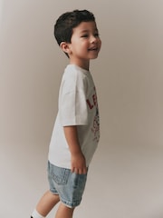 淡藍牛仔褲 - 短褲（ 3個月 - 7歲） - 圖片 13/19