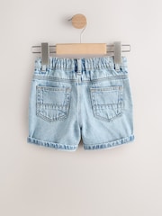 Light Blue Denim Shorts (3mths-7yrs) - Image 2 of 5