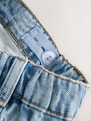 Light Blue Denim Shorts (3mths-7yrs) - Image 4 of 5