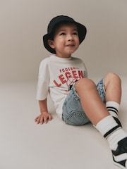 淡藍牛仔褲 - 短褲（ 3個月 - 7歲） - 圖片 9/19