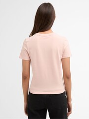 Barbour® International Pink Devin T-Shirt - Image 3 of 6