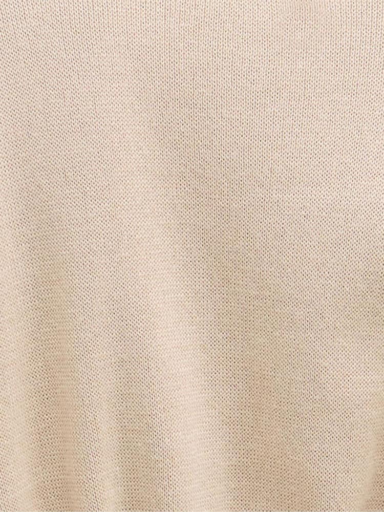 Barbour® International Natural Gigi Knitted Bomber Jacket - Image 7 of 7