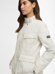 Barbour International Silver Halsey Quilted Jacket - Image 4 of 7
