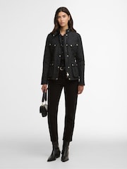 Barbour International Black Halsey Quilted Jacket - Image 1 of 6