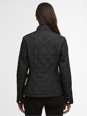 Barbour International Black Halsey Quilted Jacket - Image 2 of 6