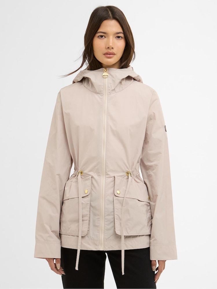 Barbour International Natural Piper Showerproof Jacket - Image 1 of 7