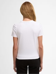 Barbour® International White Devin T-Shirt - Image 3 of 6