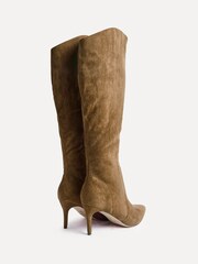 Linzi Natural Ambition Assymetric High Leg Stiletto Boots - Image 4 of 6