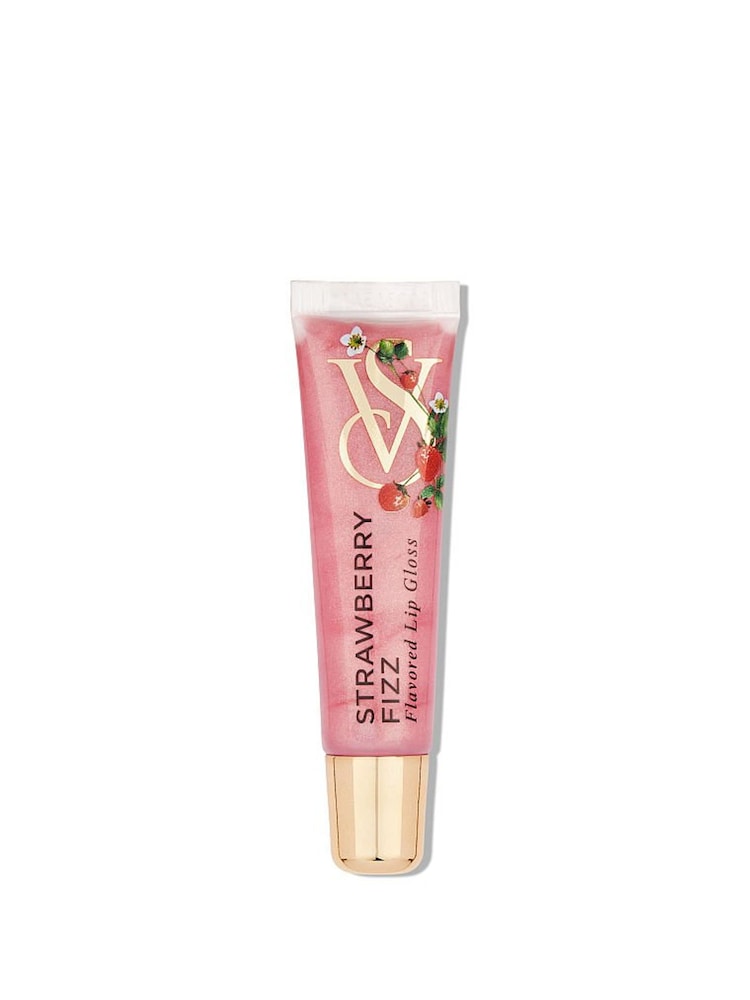 Victoria's Secret Pink Strawberry Fizz Flavoured Lip Gloss - Image 1 of 3 Victoria's Secret Pink Strawberry Fizz Flavoured Lip Gloss - Image 1 of 3