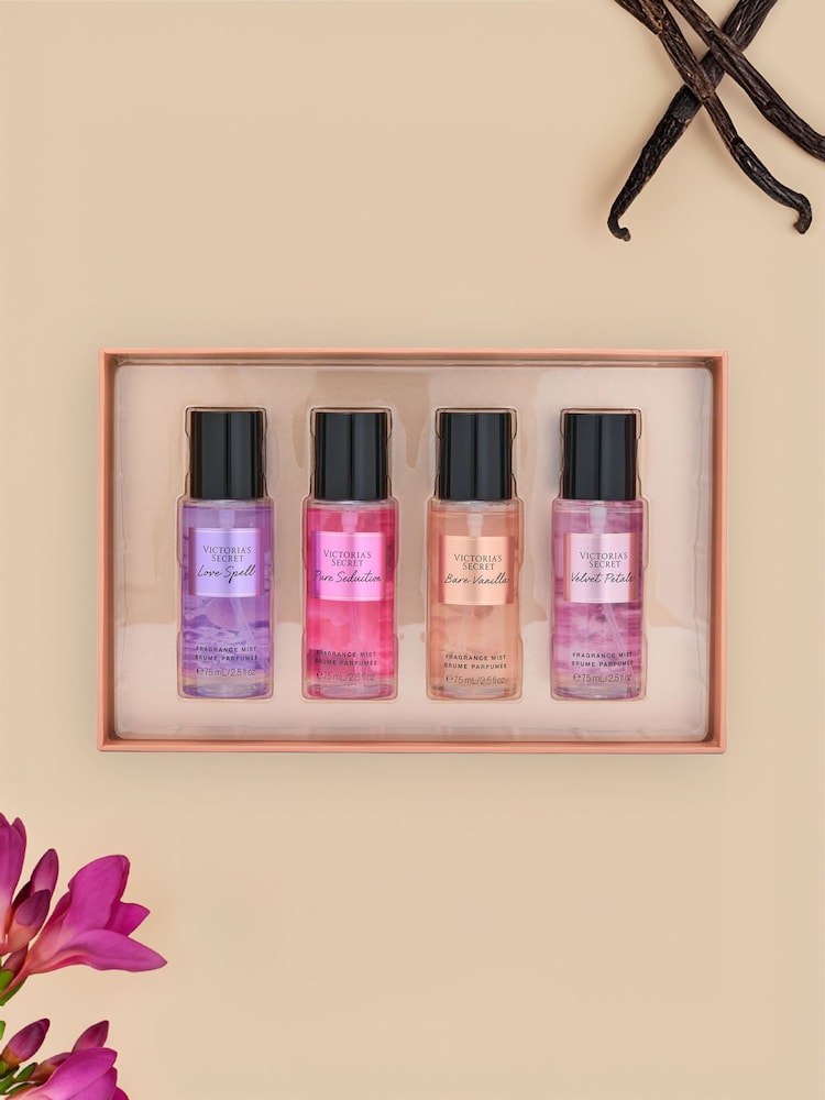 Victoria's Secret Pink Mini Mist Gift Set 4 Piece - Image 1 of 4 Victoria's Secret Pink Mini Mist Gift Set 4 Piece - Image 1 of 4