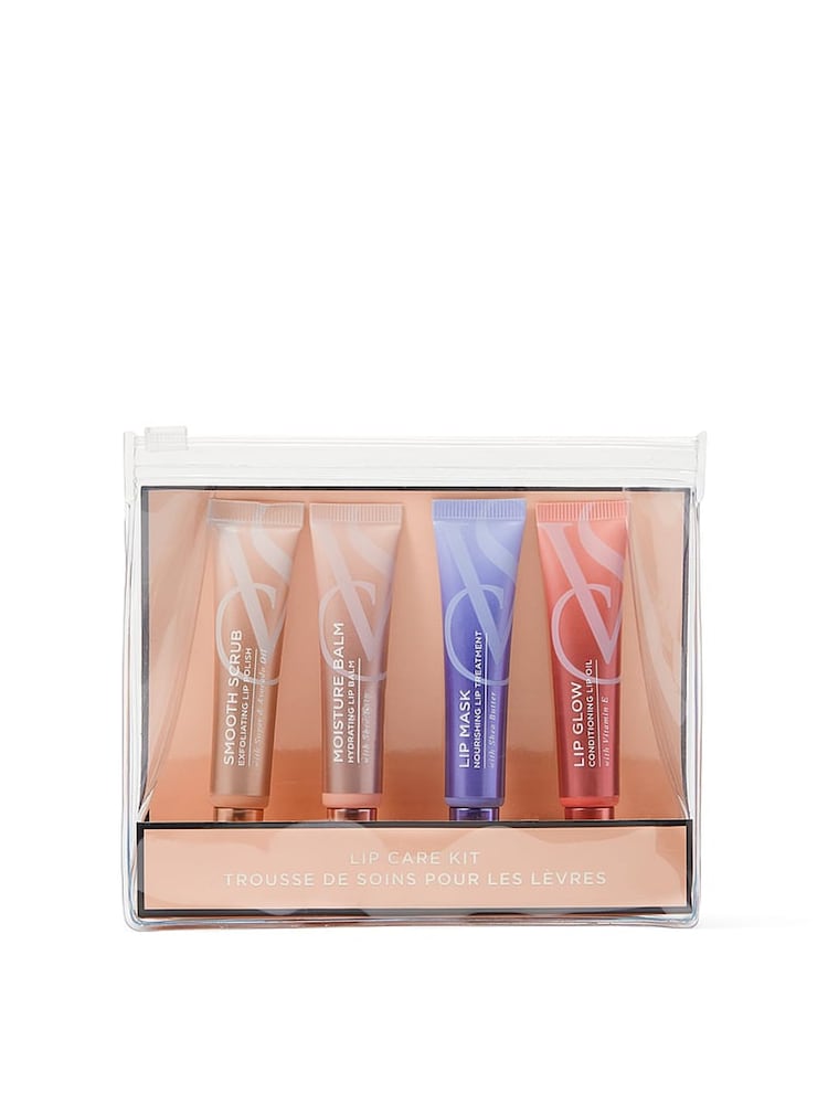 Victoria's Secret Nude Assorted 4 Piece Lip Gift Set - Image 1 of 2
