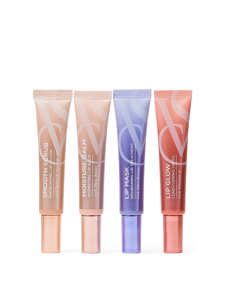 Victoria's Secret Nude Assorted 4 Piece Lip Gift Set - Image 2 of 2