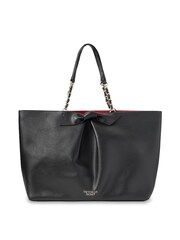 Victoria's Secret Black Bow Tote Bag - Image 1 of 4