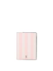 Victoria's Secret Iconic Stripe Pink Passport Holder - Image 1 of 2