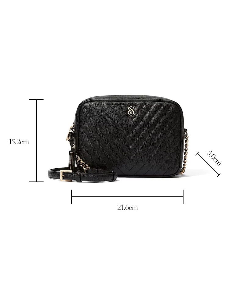 Victoria's Secret Black Crossbody Bag - Image 4 of 4 Victoria's Secret Black Crossbody Bag - Image 4 of 4