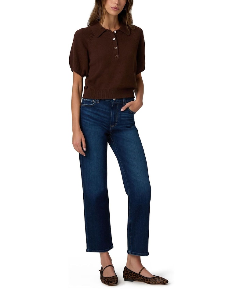 Paige Blue Mason Ankle Boyfriend Jeans - Image 1 of 4 Paige Blue Mason Ankle Boyfriend Jeans - Image 1 of 4