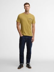 Barbour® Gold Cotton Preppy T-Shirt - Image 3 of 6