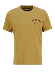 Barbour® Gold Cotton Preppy T-Shirt - Image 5 of 6