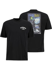 Barbour® Black 1946 Graphic OS T-Shirt - Image 5 of 6