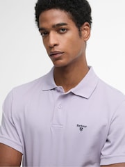 Paars - Barbour Lightweight Sports Polo Shirt - Afbeelding 3 van 6