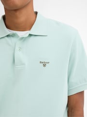 Barbour Green Lightweight Sports Polo Shirt - Image 2 of 6