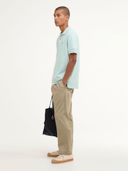 Barbour Green Lightweight Sports Polo Shirt - Image 3 of 6